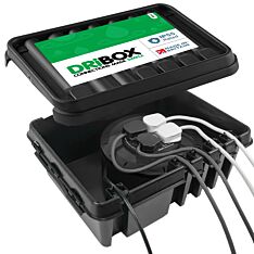 Dribox Large Weatherproof Connection Box Black Edition