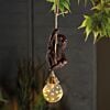 Hanging Solar Light Swinging Sloth Rope Light