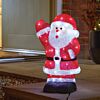 Outdoor Battery Acrylic Santa Christmas Figure