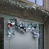 1.8m Snow Flocked Lapland Outdoor Christmas Garland
