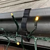16 Pack Black Giant Gutter Clips for Christmas Lights