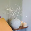 3 x White Birch Battery Twig Lights 70 Warm White LEDs