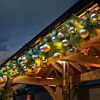Outdoor ConnectGo® Christmas Garland with Baubles