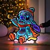 58cm Outdoor ©Disney Christmas Decoration Infinity Mirror Stitch