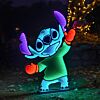 75cm Outdoor Disney Christmas Decoration Infinity Mirror Dancing Stitch