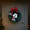 75cm LED Outdoor ©Disney Christmas Inflatable Mickey Mouse Wreath