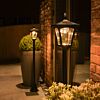  Solar Security Lamp Post, 1.2m, 2 Pack