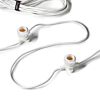 FestoonPro 10m E27 Festoon Belt, Connectable - 10 Sockets, White Cable