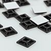 19mm x 19mm Adhesive Tie Wrap Base, 20pcs