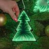 Hanging Tree Infinity Mirror Christmas Tree Decoration