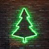 1.3m ConnectPro® Outdoor Green LED Neon Flex Christmas Tree Silhouette, Connectable
