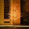 1.2m Gold Dewdrop Tree with Warm White Micro LEDs