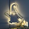 46cm LED Gonk Hanging Christmas Light Silhouette