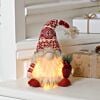 43cm Battery LED Christmas Gonk Decoration