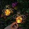 Solar Hanging Bee Lights, 2 pack