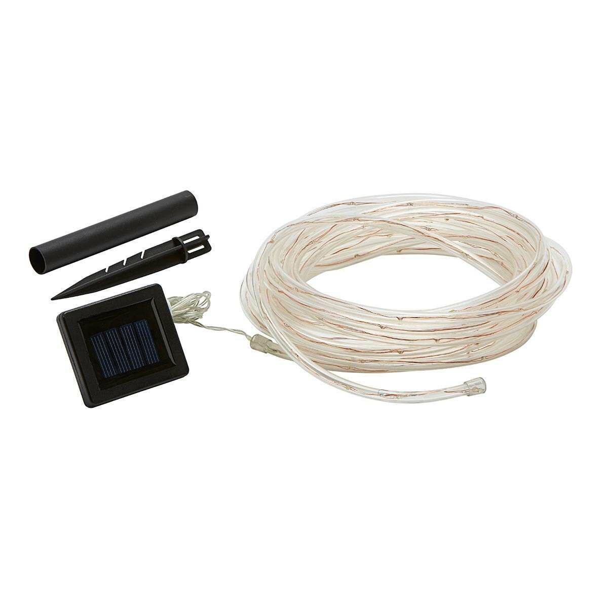 Solar Rope Light, Warm White 100 LEDs image 2