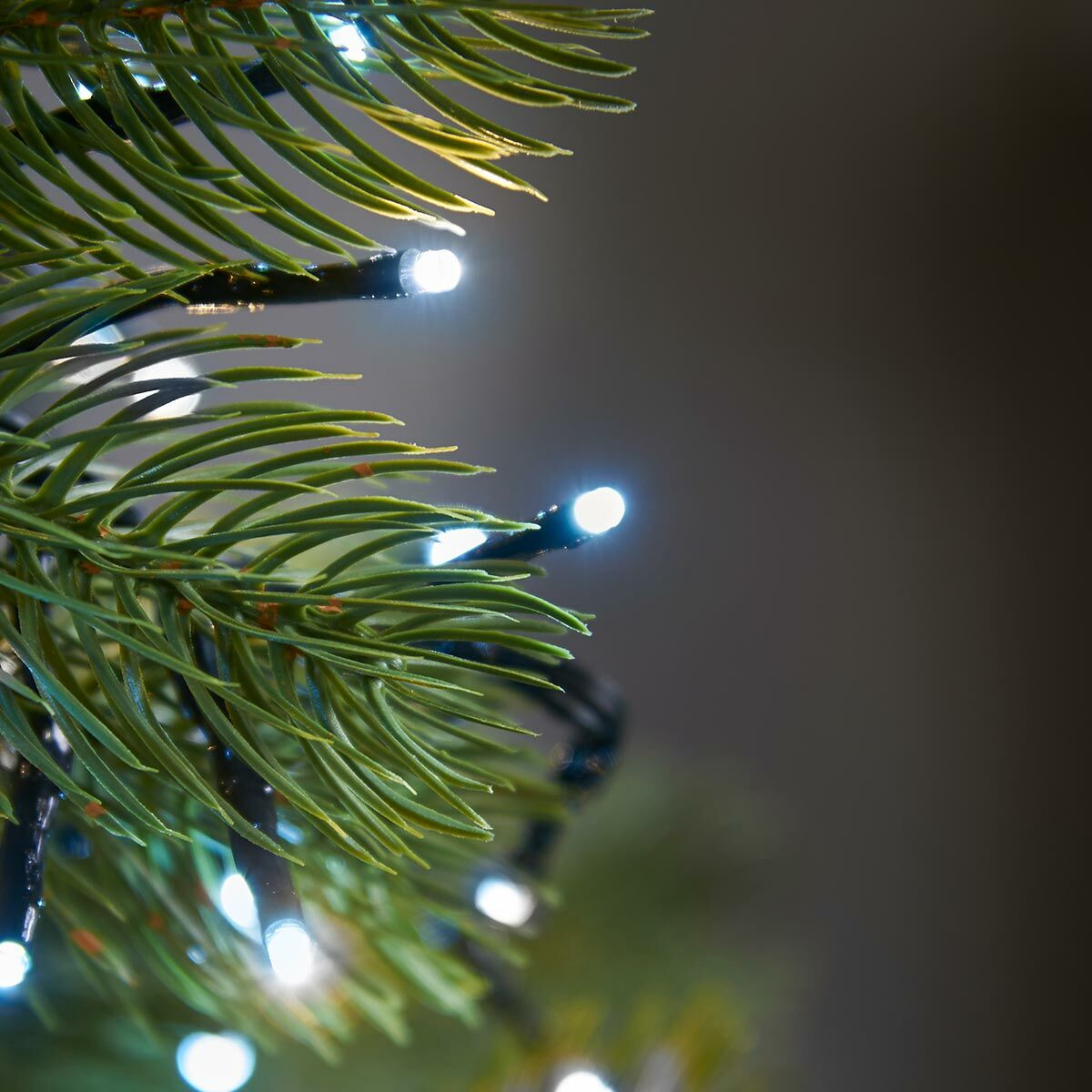 14.3m Outdoor Christmas Tree Fairy Lights, 480 White LEDs image 6