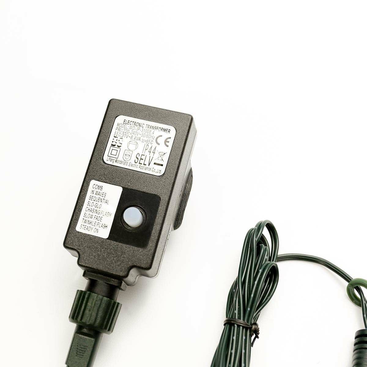 ConnectGo® Small Transformer, EU Plug, Green Cable  image 5