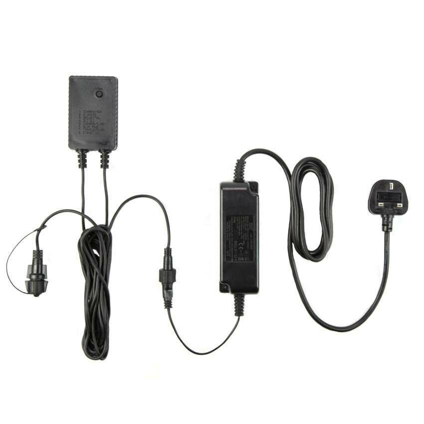 ConnectGo® Medium Transformer, UK Plug, Black Cable image 1
