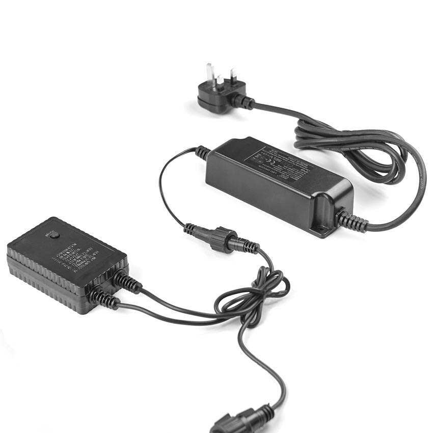 ConnectGo® Large Transformer, UK Plug, Black Cable image 5