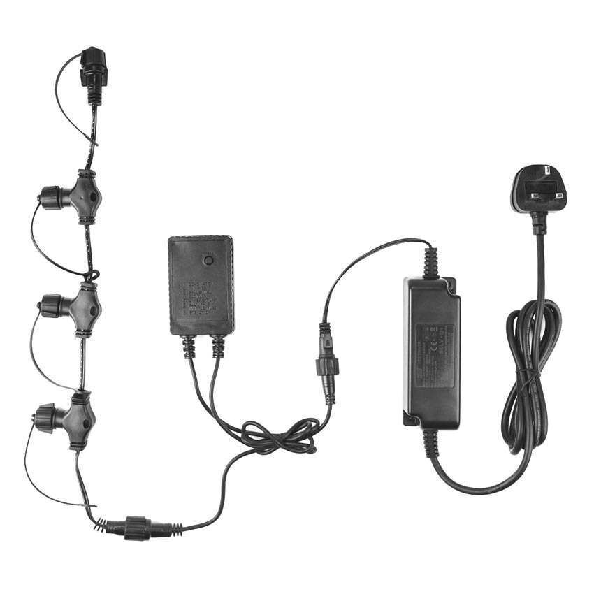 ConnectGo® Large Transformer, UK Plug, Black Cable image 4