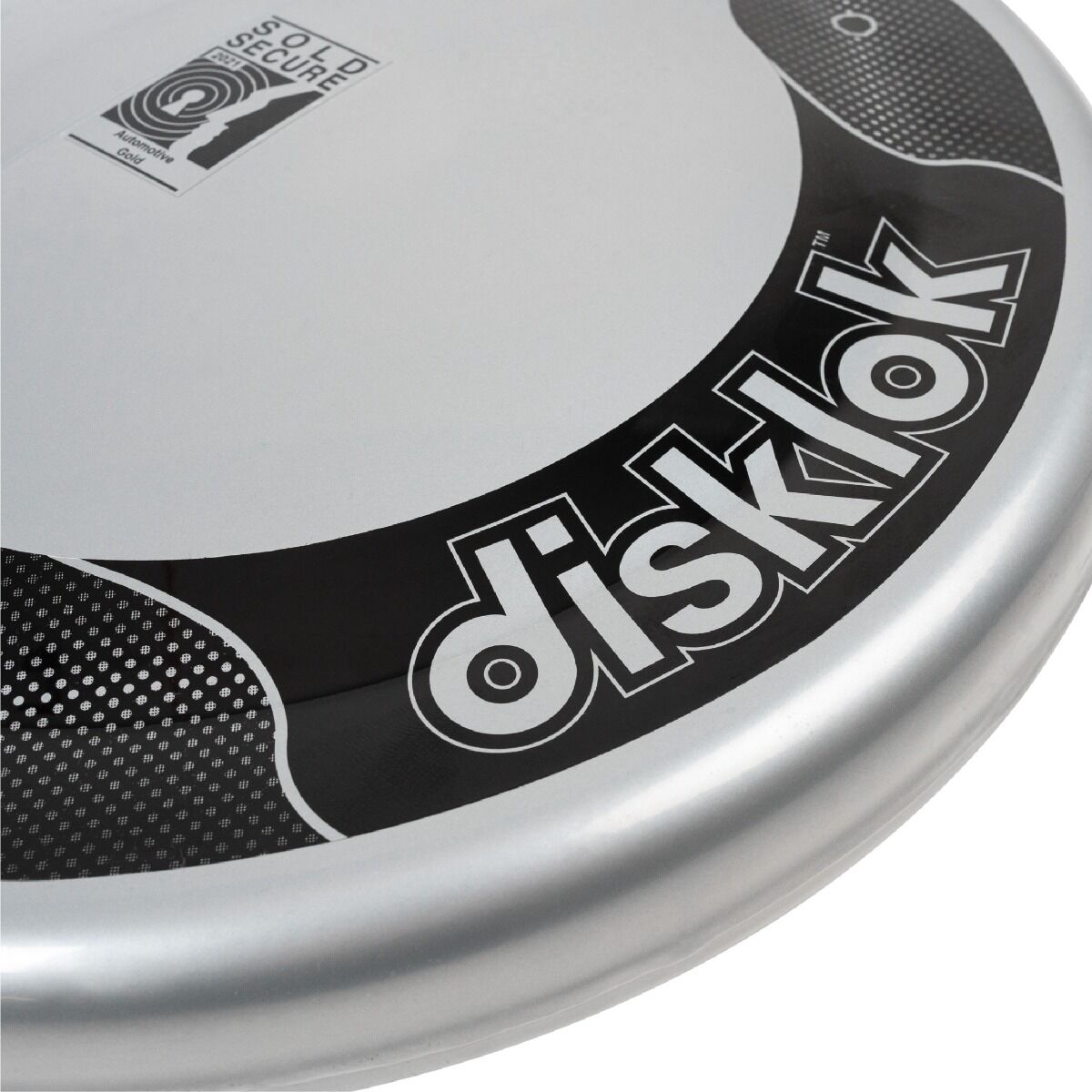 Disklok Gold Edition Medium Silver Car Steering Wheel Lock image 7