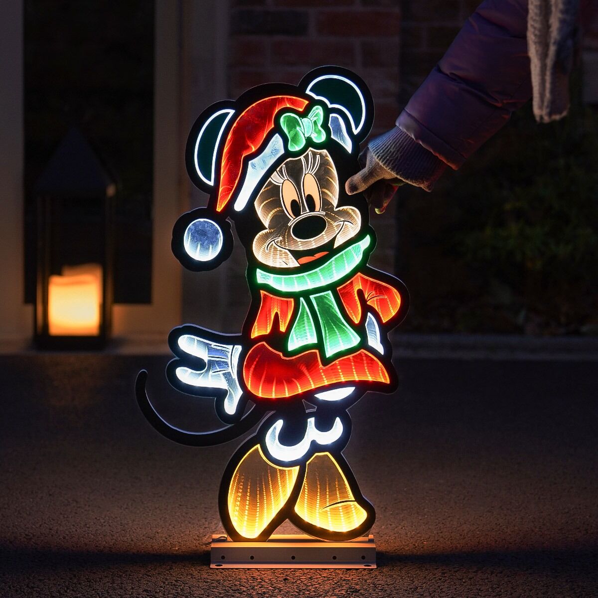 ©Disney Infinity Mirror Minnie Mouse Christmas Figure image 1