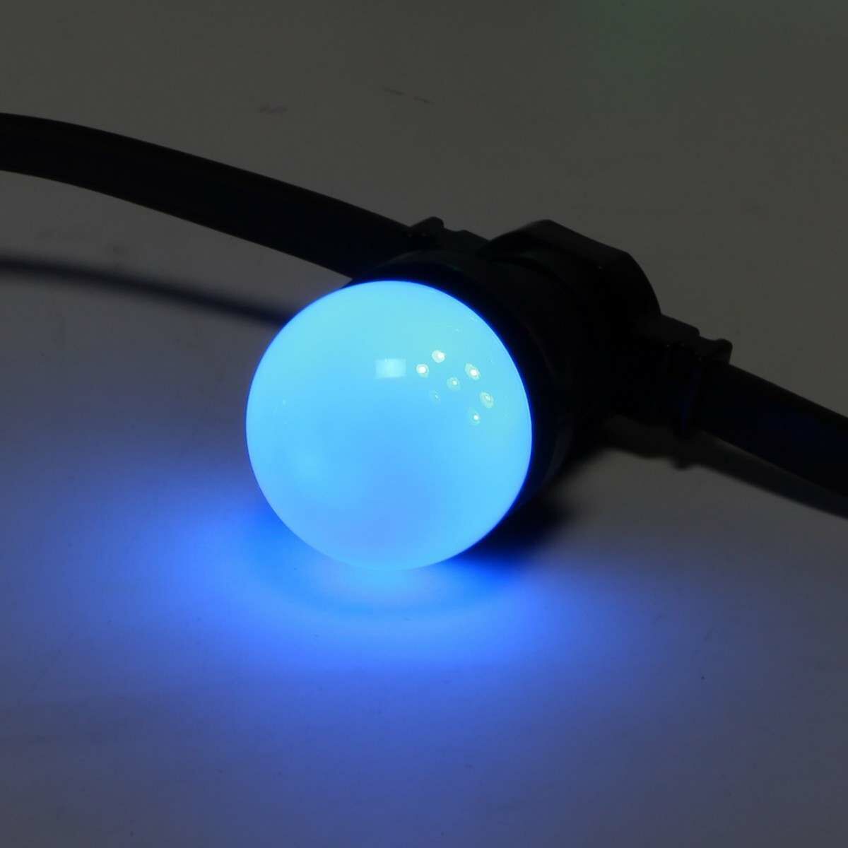 B22 Blue LED Festoon Bulb image 1
