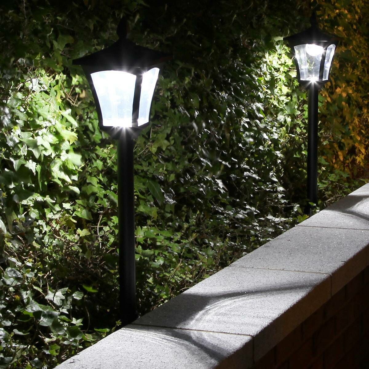  Solar Security Lamp Post, 1.2m, 2 Pack image 3