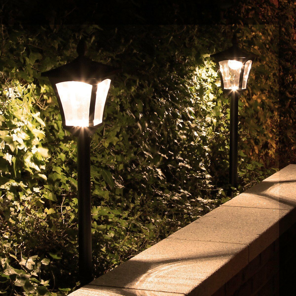  Solar Security Lamp Post, 1.2m, 2 Pack image 7