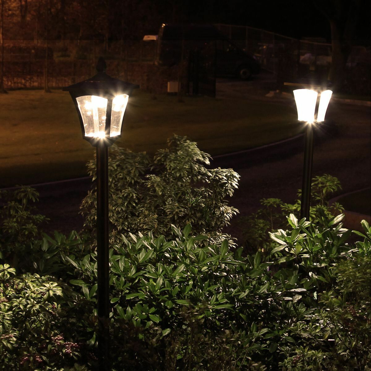  Solar Security Lamp Post, 1.2m, 2 Pack image 6