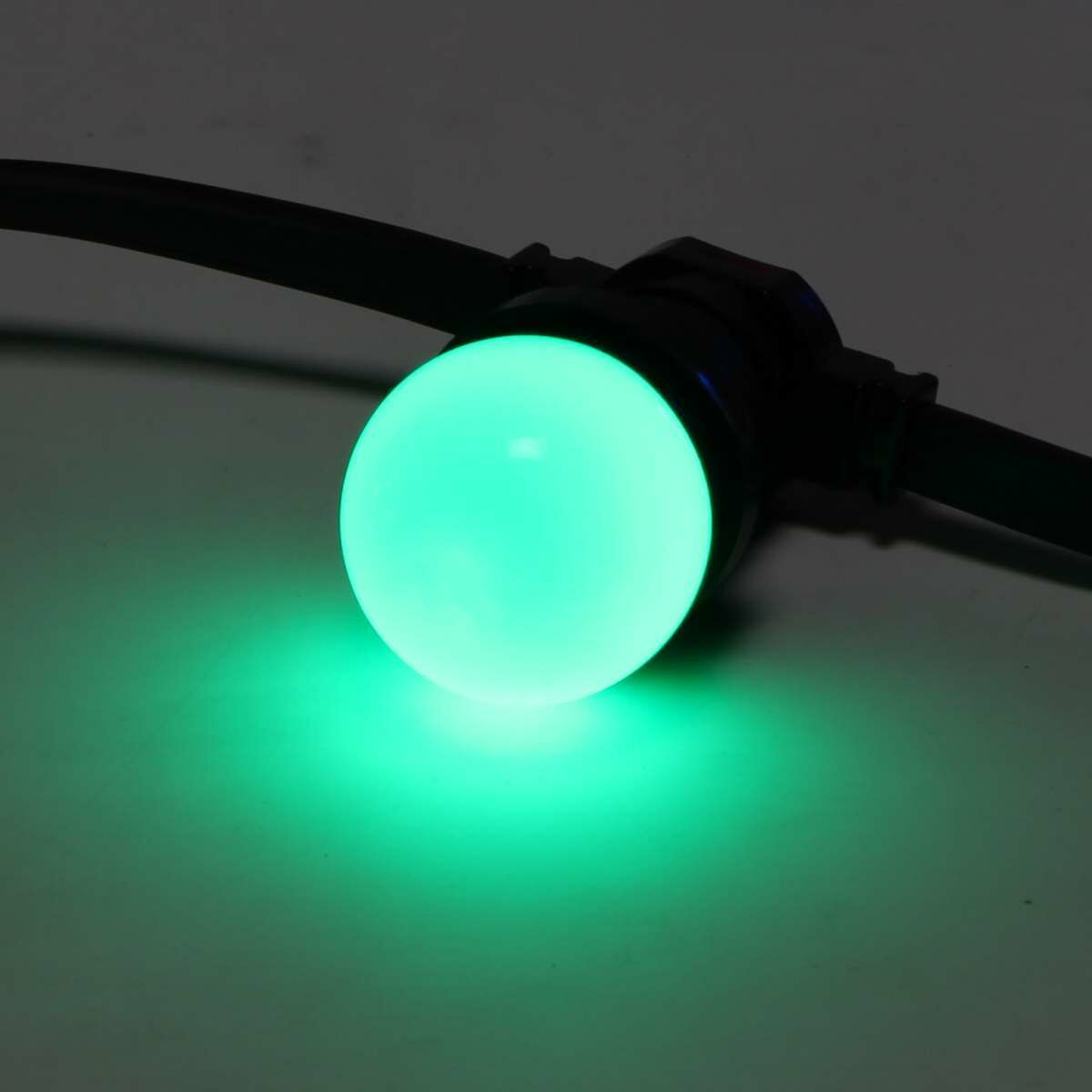 E27 Green LED Festoon Bulb image 2