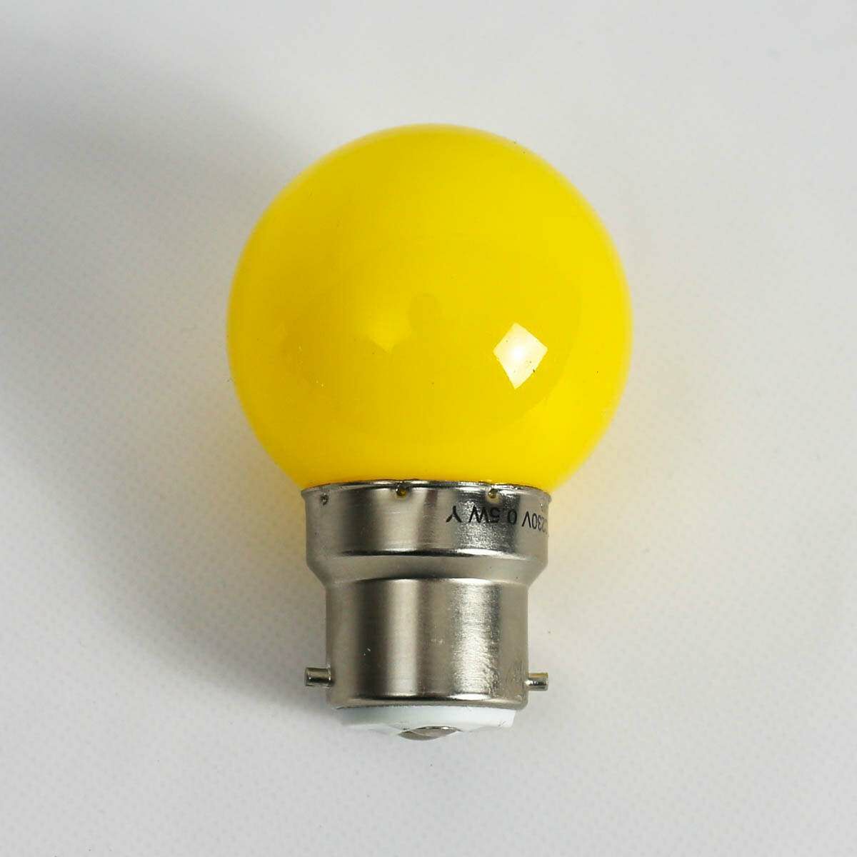 B22 Yellow LED Festoon Bulb image 5