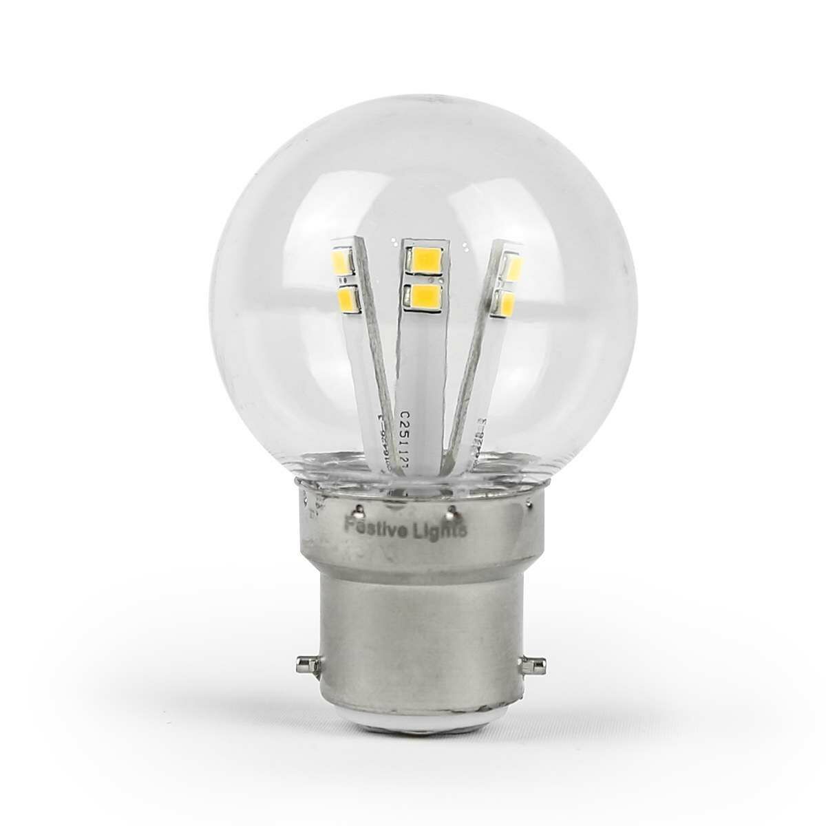 B22 White LED High Power Festoon Bulb image 4