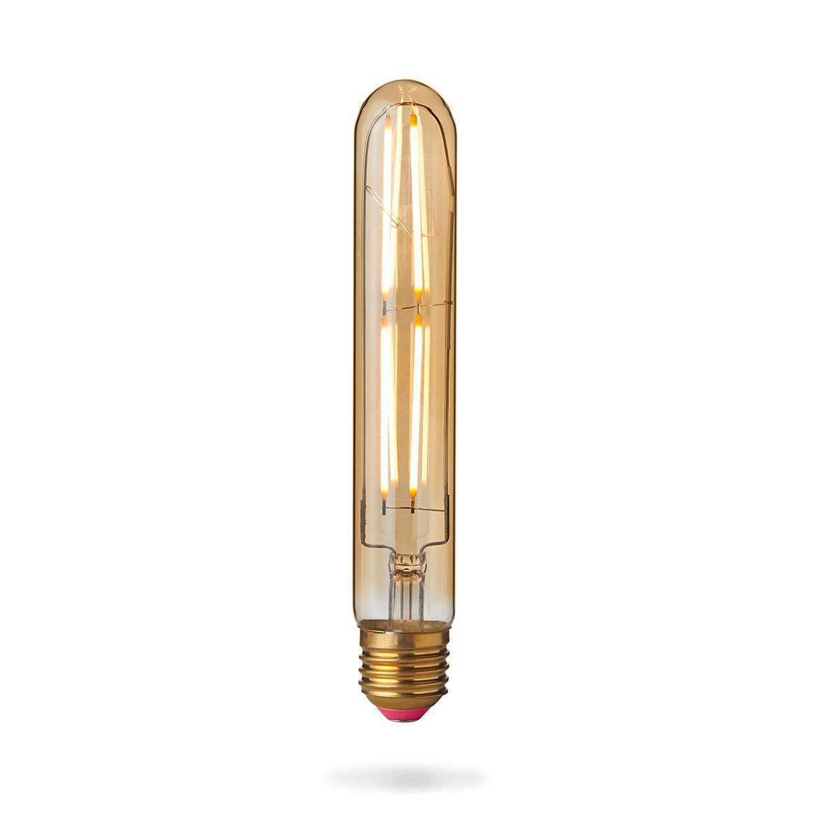 4W E27 Dimmable Vintage Tinted Tubular Filament Style, Warm White LED Bulb image 3