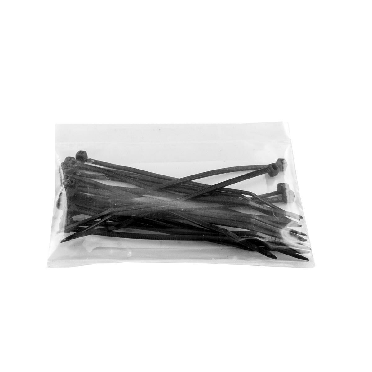 100mm x 2.5mm Black Cable Ties, 20pcs image 4