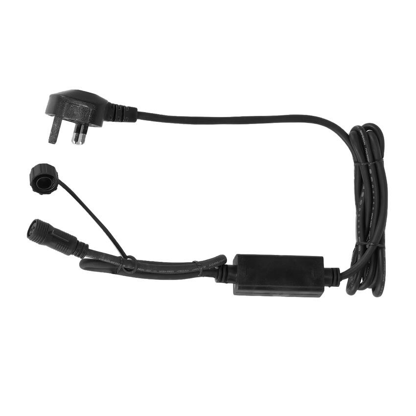 ConnectPro 2m Black Starter Cable - Powers up to 7600 LEDs image 1