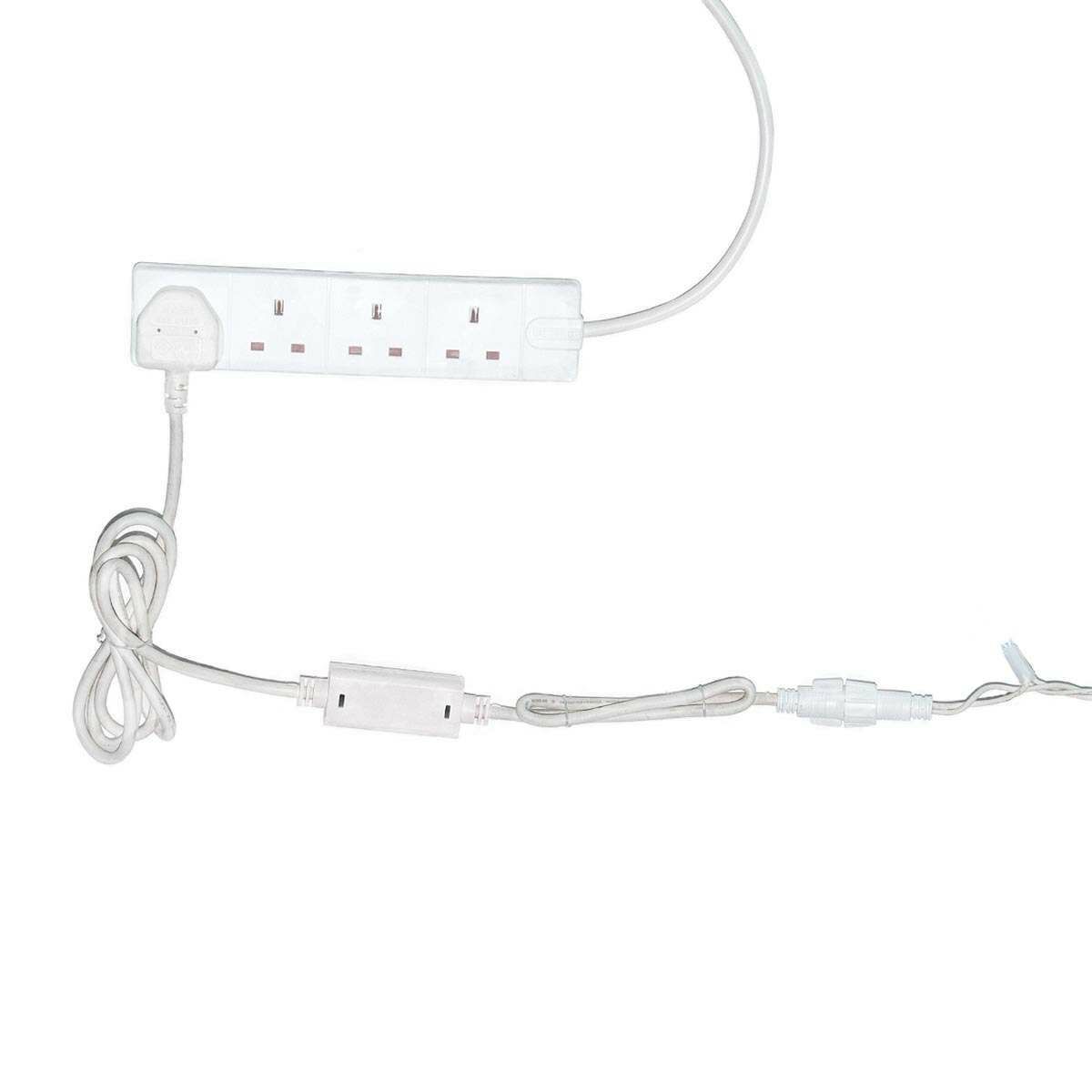 ConnectPro 2m White Starter Cable - Powers up to 7600 LEDs image 2