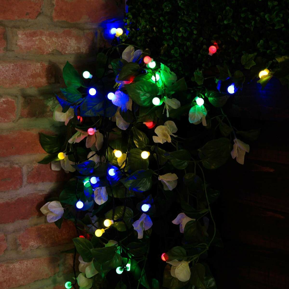 Solar Powered Multi Function Berry LED Fairy Lights image 8