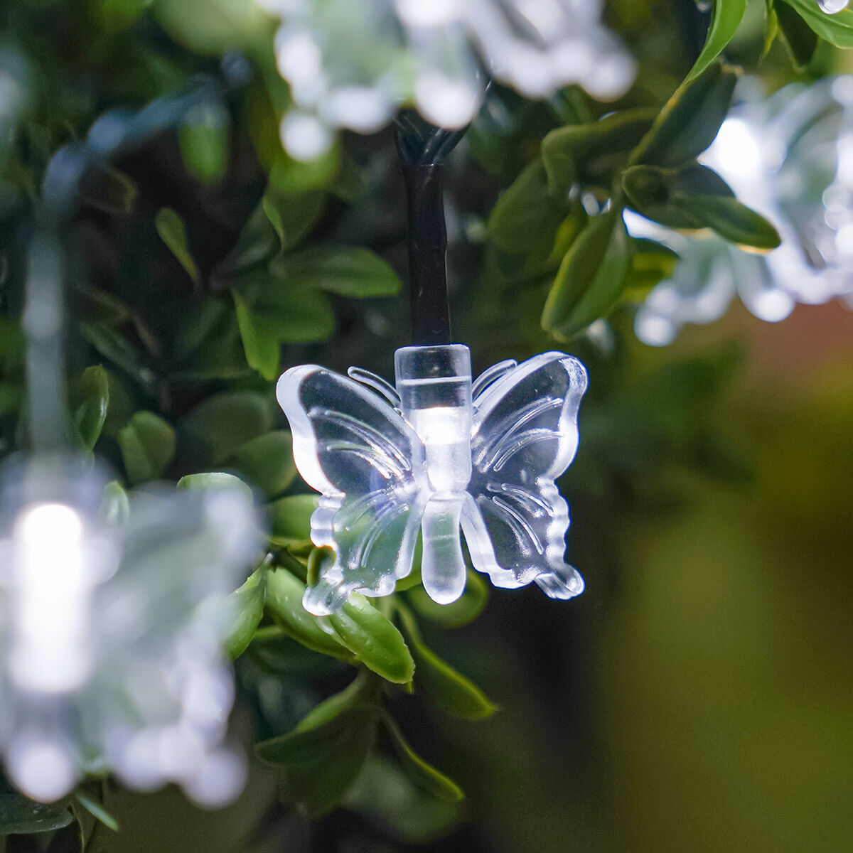 Solar Powered Multi Function Butterfly Fairy Lights image 2