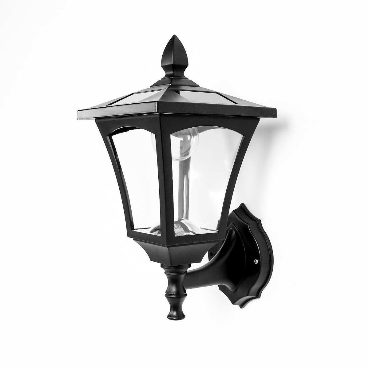 Outdoor Solar Security Wall Light, 34cm image 3