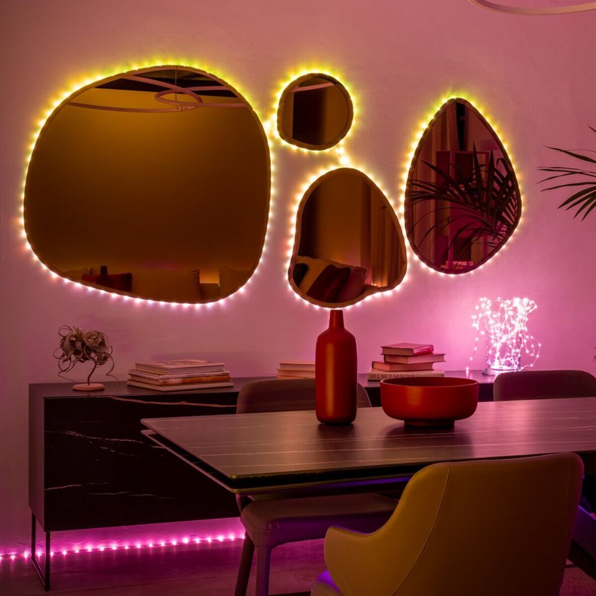 3m Smart App Controlled Twinkly Dot Lights, Black Cable - Gen II image 9