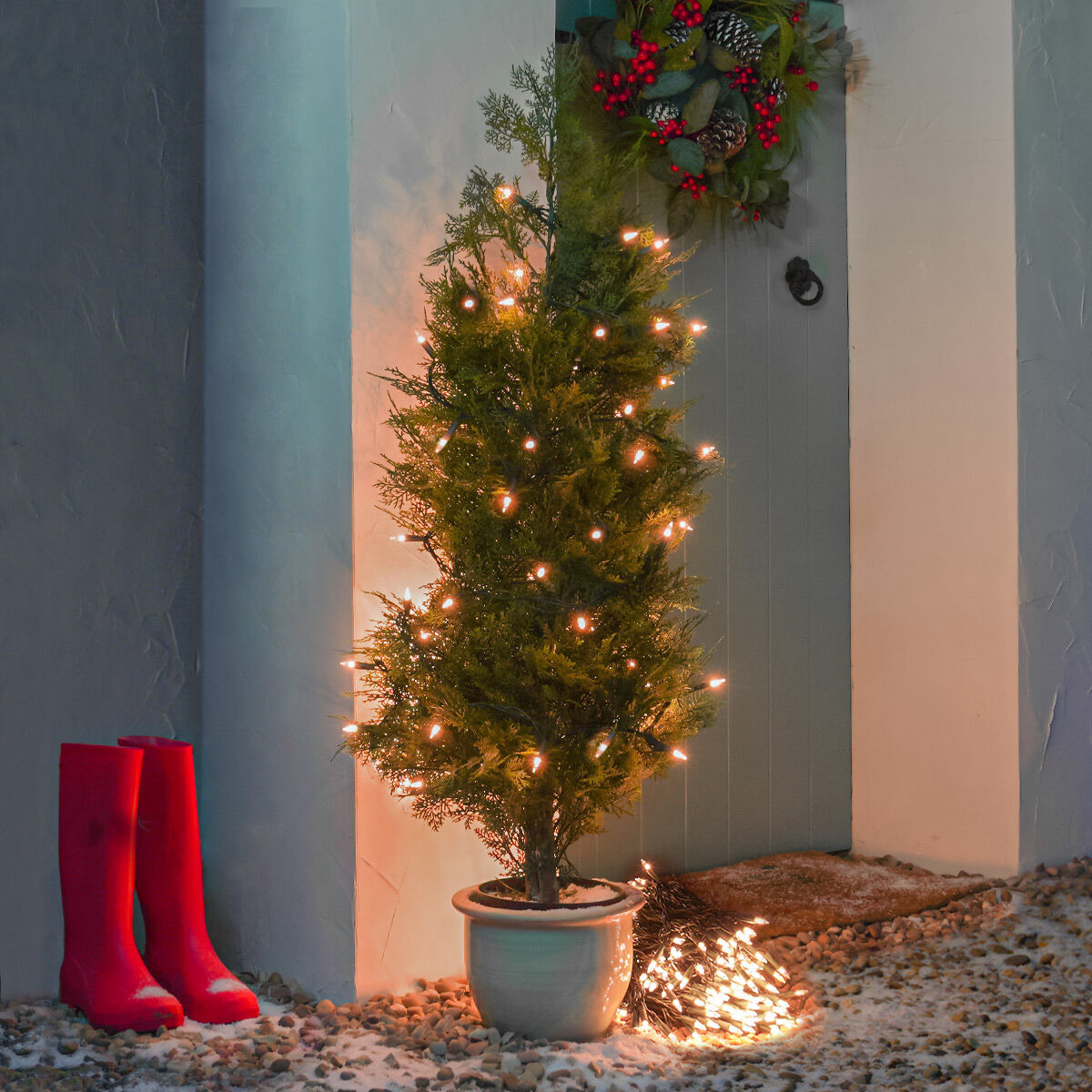 35.8m Indoor Traditional Warm White Classic Mini Christmas Fairy Lights image 4