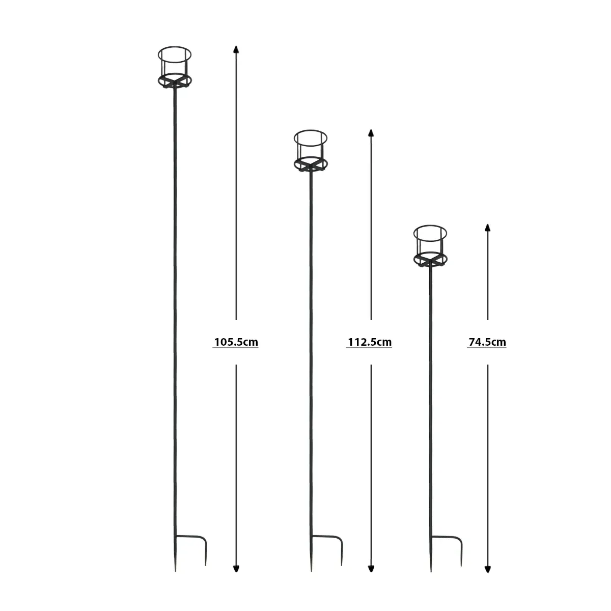 Metal Garden Stake for Outdoor Candle image 6