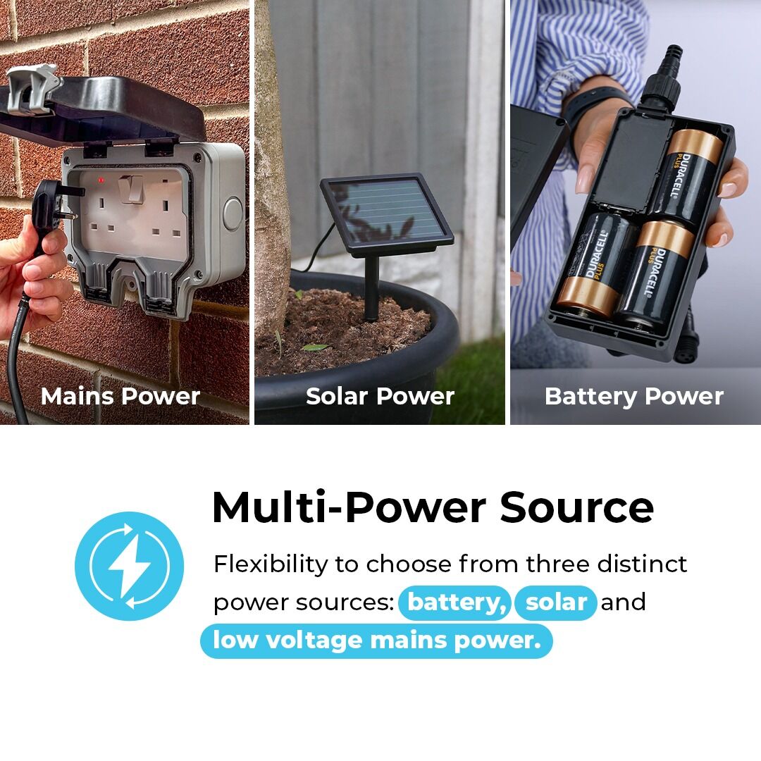 4m Outdoor Cluster Lights, Connectable, 300 White LEDs, Dark Green Cable image 4