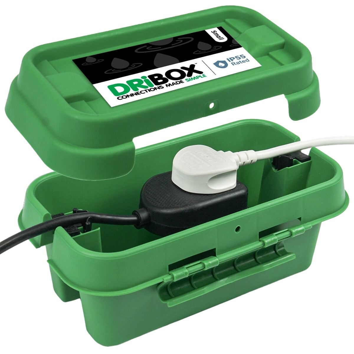 Dribox Weatherproof Small Connection Box Green Edition image 1