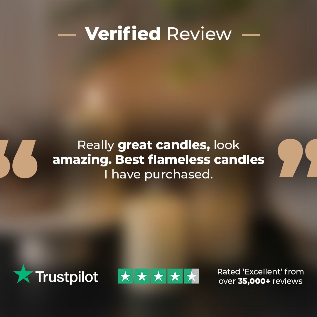 Ember™ Signature Ivory LED Candle 10cm image 8