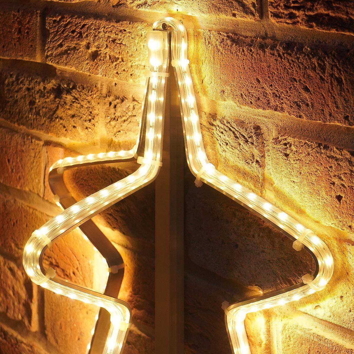 ConnectPro® 40cm Warm White Star Light Outdoor Silhouette image 3