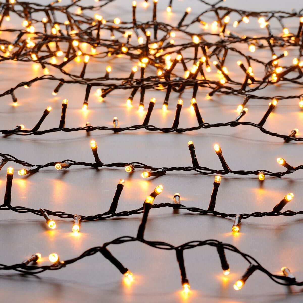 5.17m Outdoor Battery Flickering Effect Fairy Lights, 200 LEDs image 7