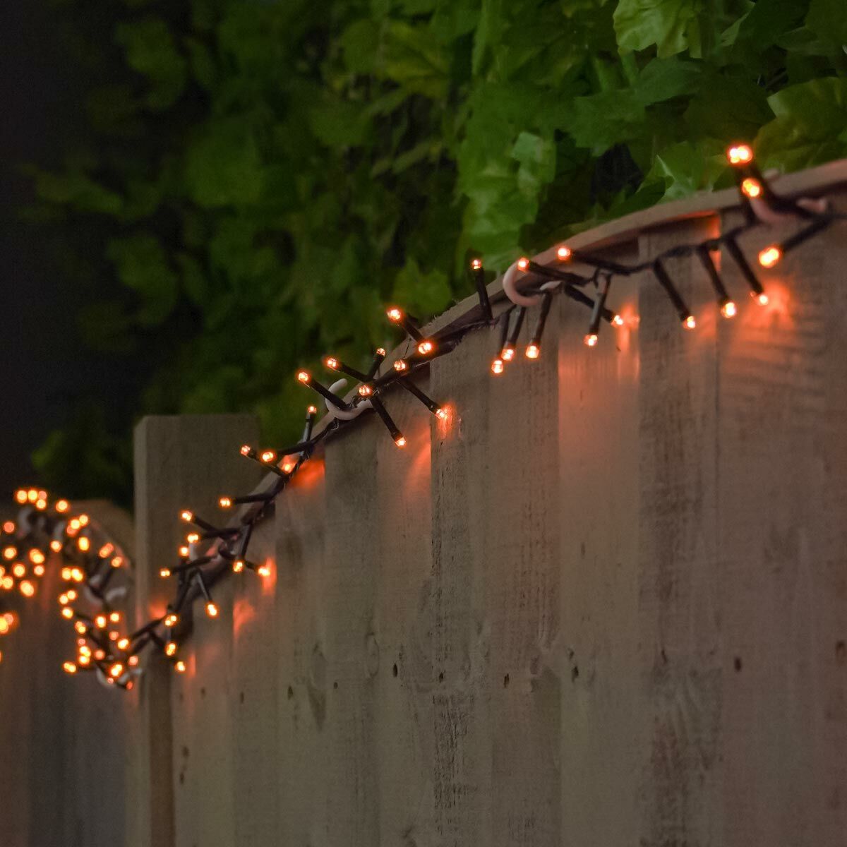 5.17m Outdoor Battery Flickering Effect Fairy Lights, 200 LEDs image 4